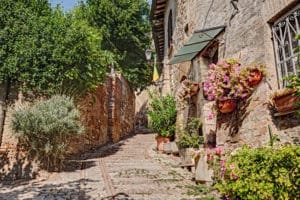 Il borgo di Montefalco, la terrazza dell'Umbria